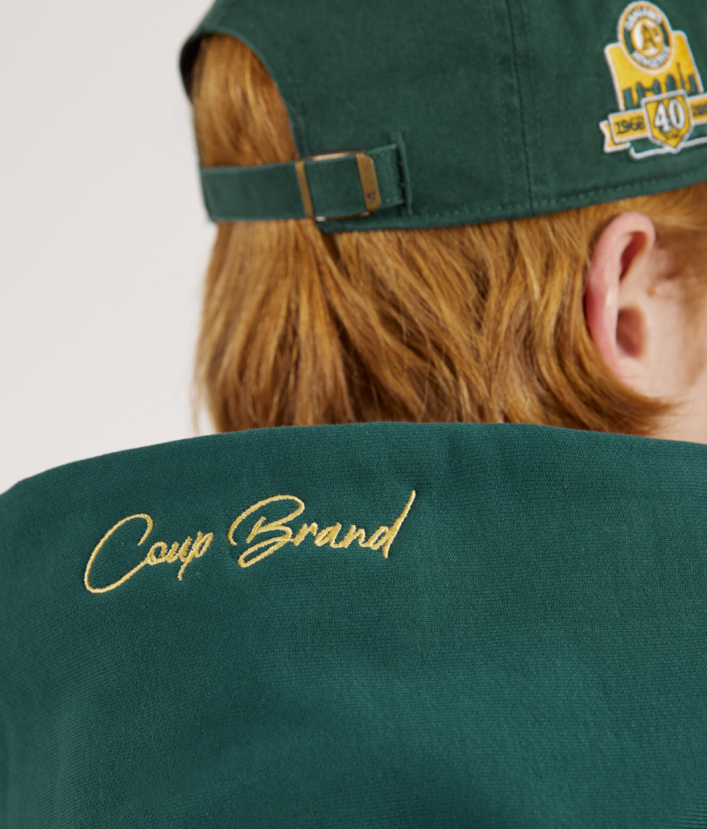COUP BRAND HOODIE CB GREEN