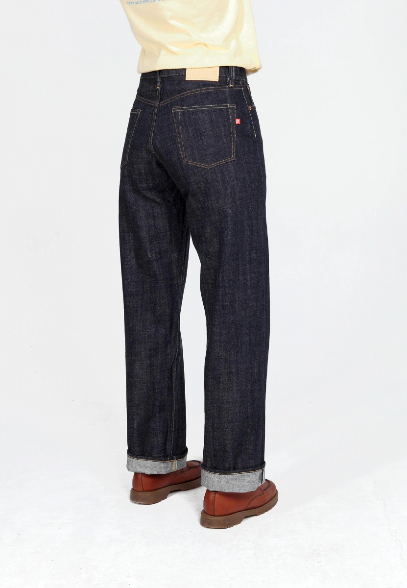 DOUBLE POUNDER ДЖИНСЫ X-04-S-OW SELVEDGE RANCH JEANS WIDE FIT