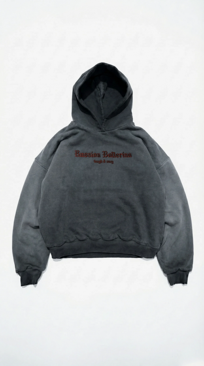 RUSSIAN BALLERINA DOUBLE SIDE HOODIE