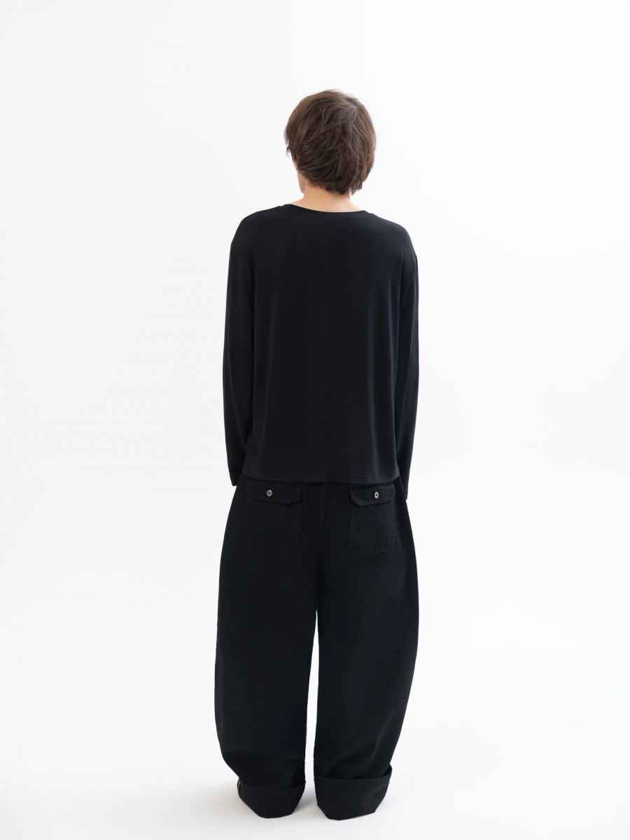 OPEN SYMBOLS JAPANESE SELVEDGE LOOSE JEANS