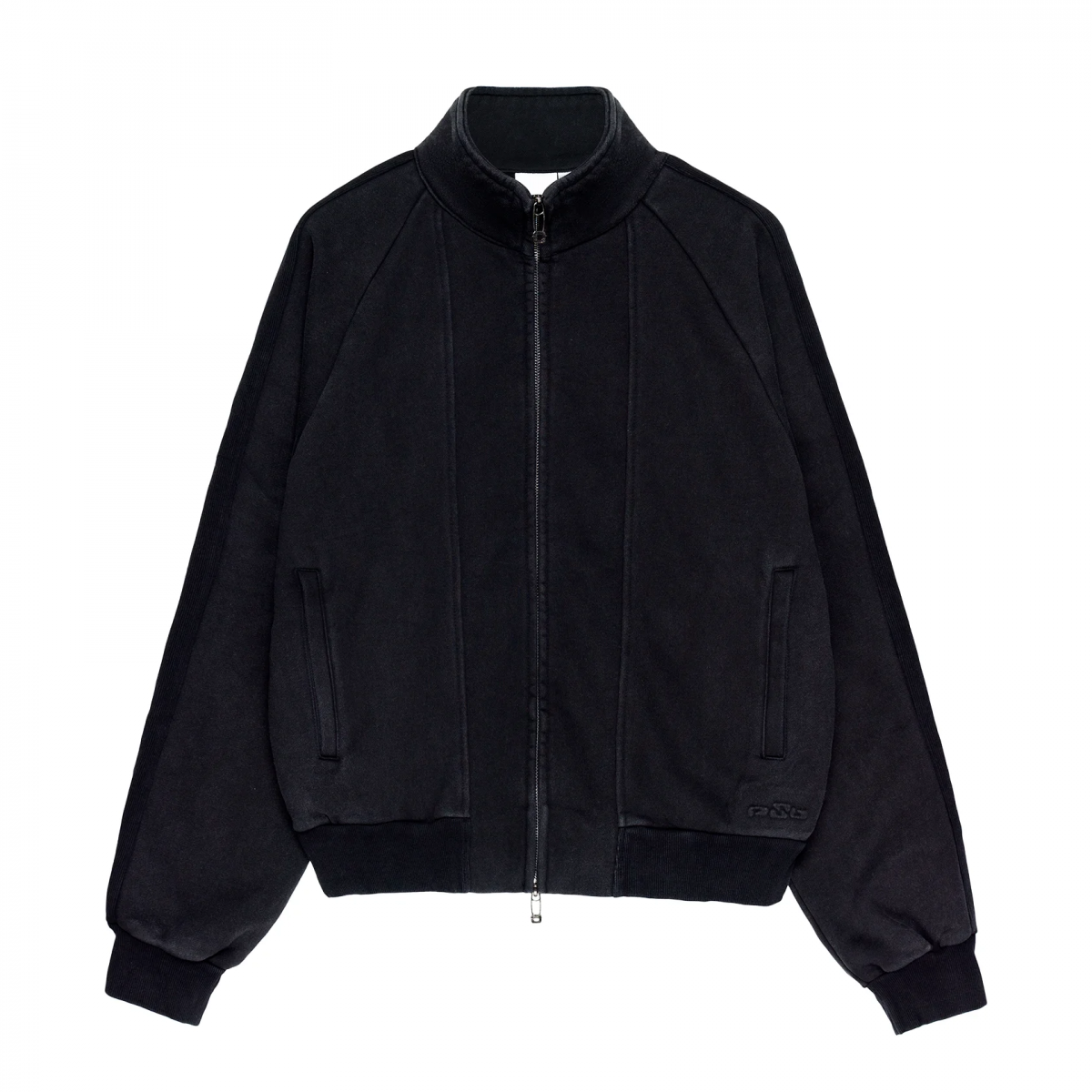 OPEN SYMBOLS CONTOUR ZIP-UP SWEATSHIRT