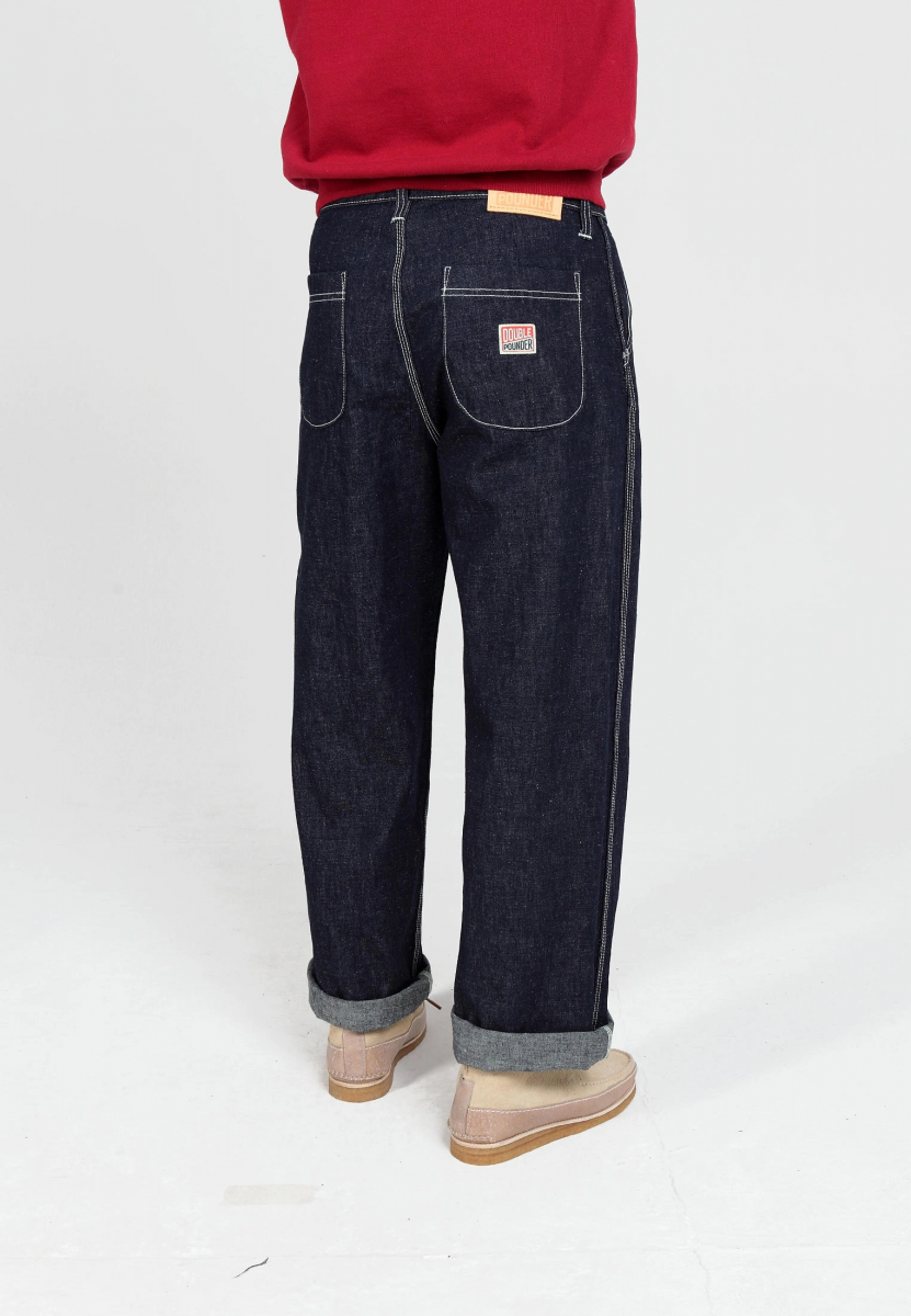 DOUBLE POUNDER БРЮКИ BLOCK PANTS X-06-OW