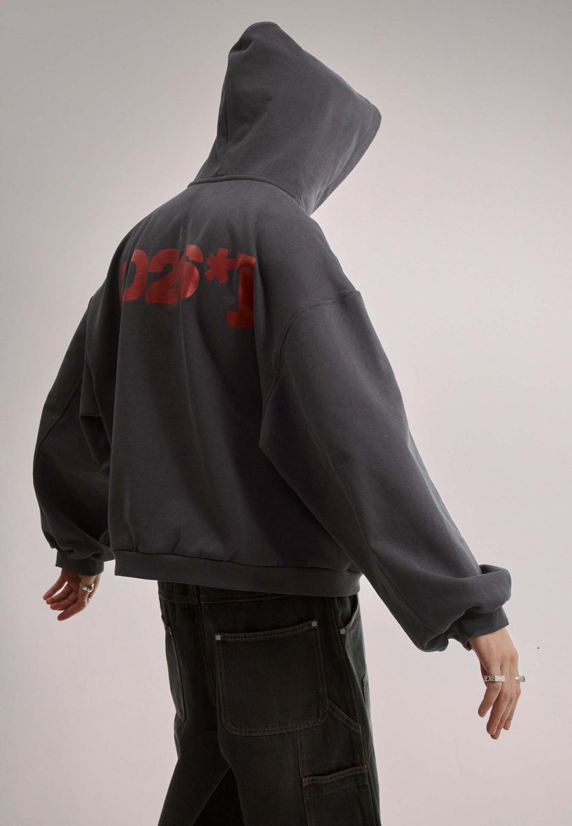 TYPES GRAY "026" HOODIE