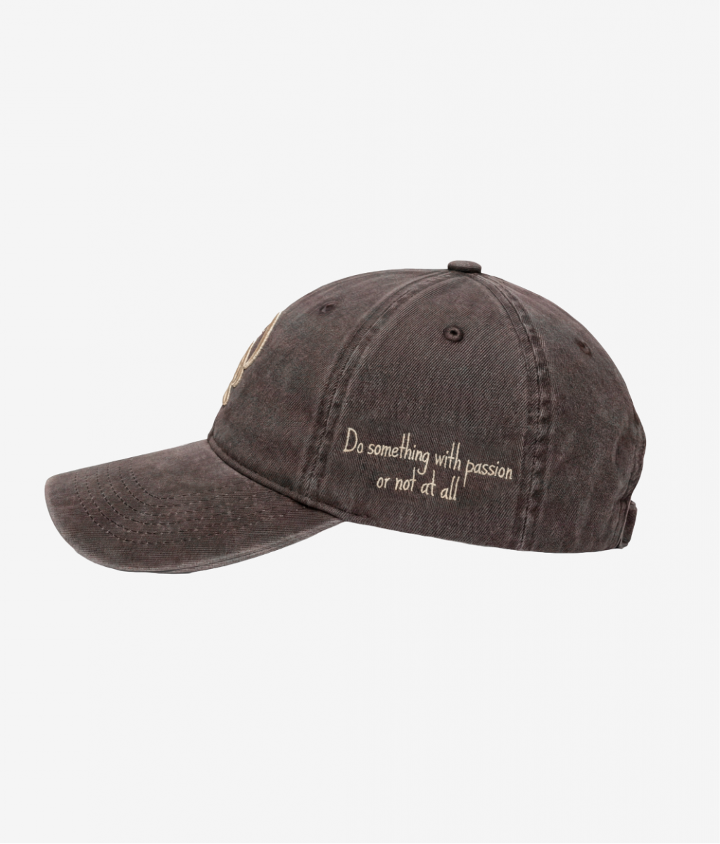 COUP BRAND CAP BROWN/CAMEL