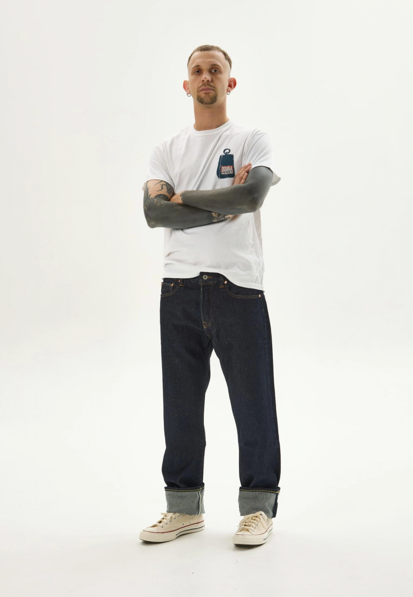 DOUBLE POUNDER ДЖИНСЫ X-01-OW Regular fit