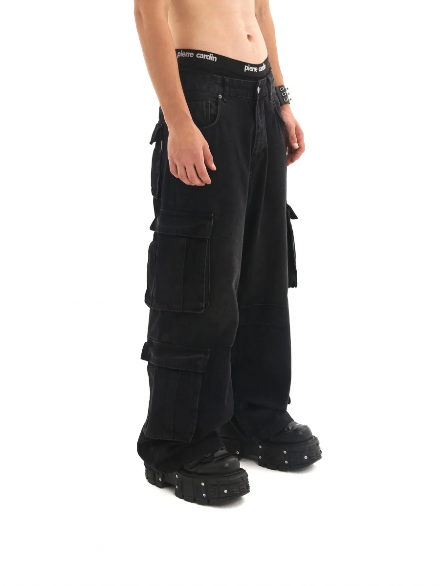 OPEN SYMBOLS HARD CARGO JEANS 