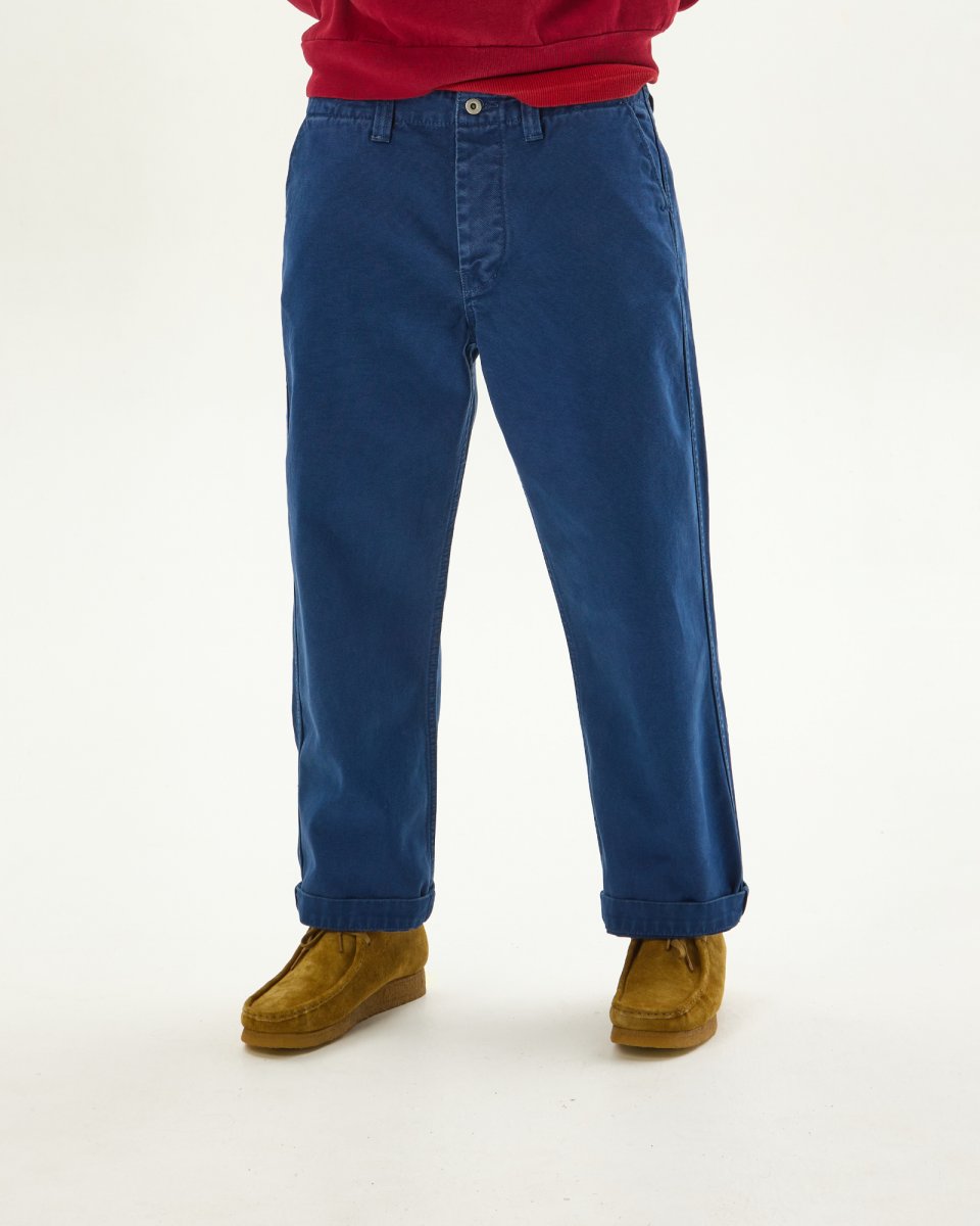 DOUBLE POUNDER БРЮКИ G-DYE TROUSERS T-01-NB