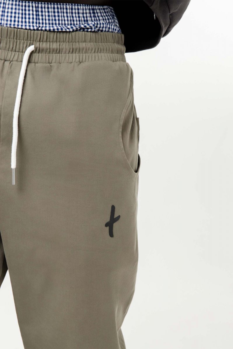 TYPES KHAKI "ZIPPER" PANTS