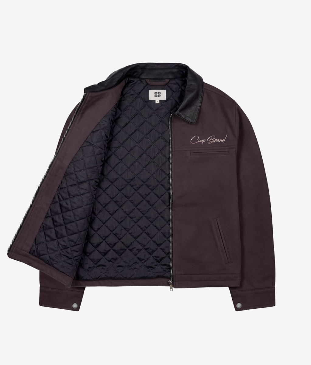 COUP BRAND JACKET BASIC BROWN