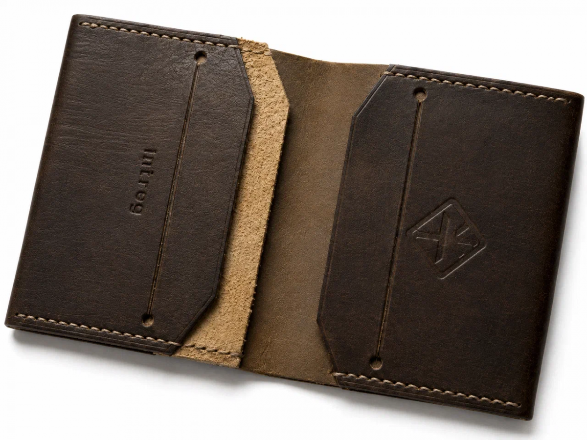 INTREG BRICK WALLET KPC TREE LEATHER