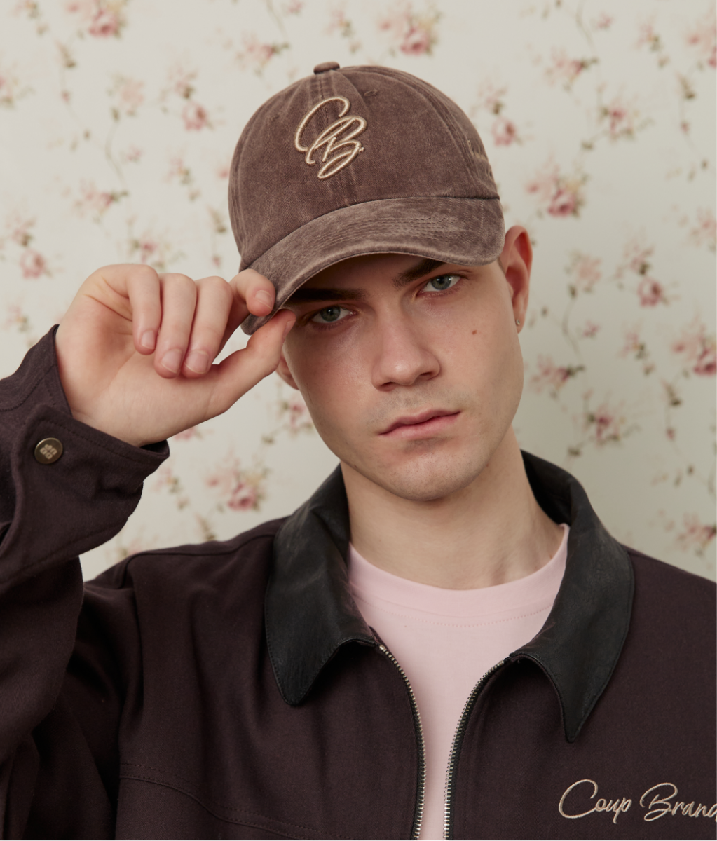 COUP BRAND CAP BROWN/CAMEL