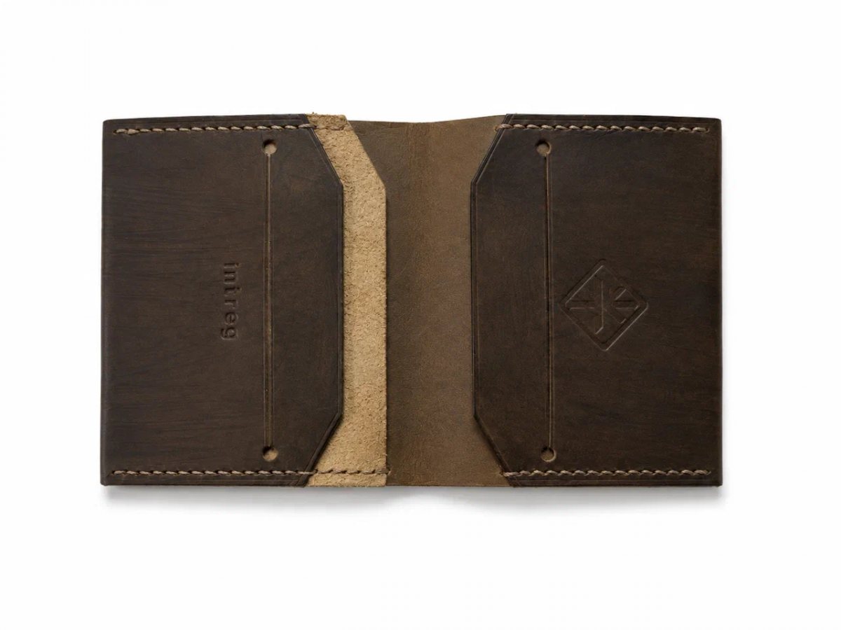 INTREG BRICK WALLET KPC TREE LEATHER