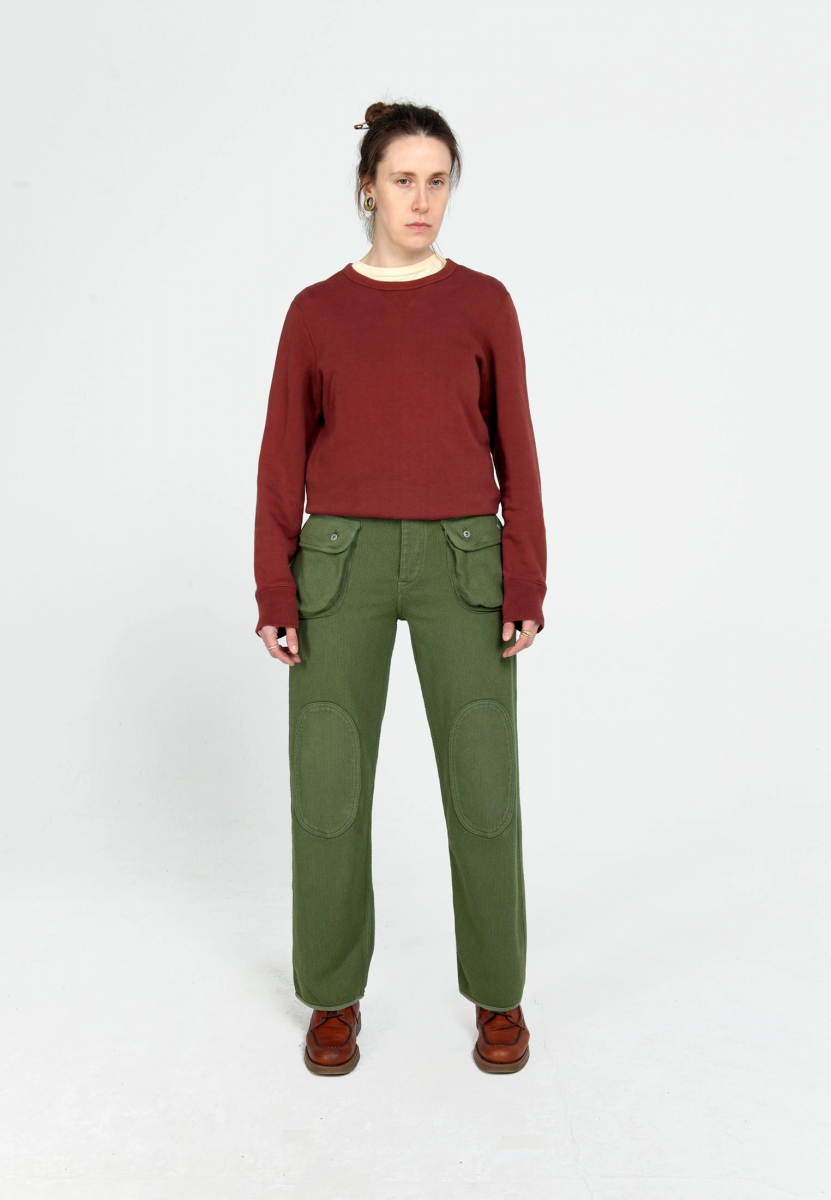 DOUBLE POUNDER БРЮКИ BAGGER PANTS T-03-LG