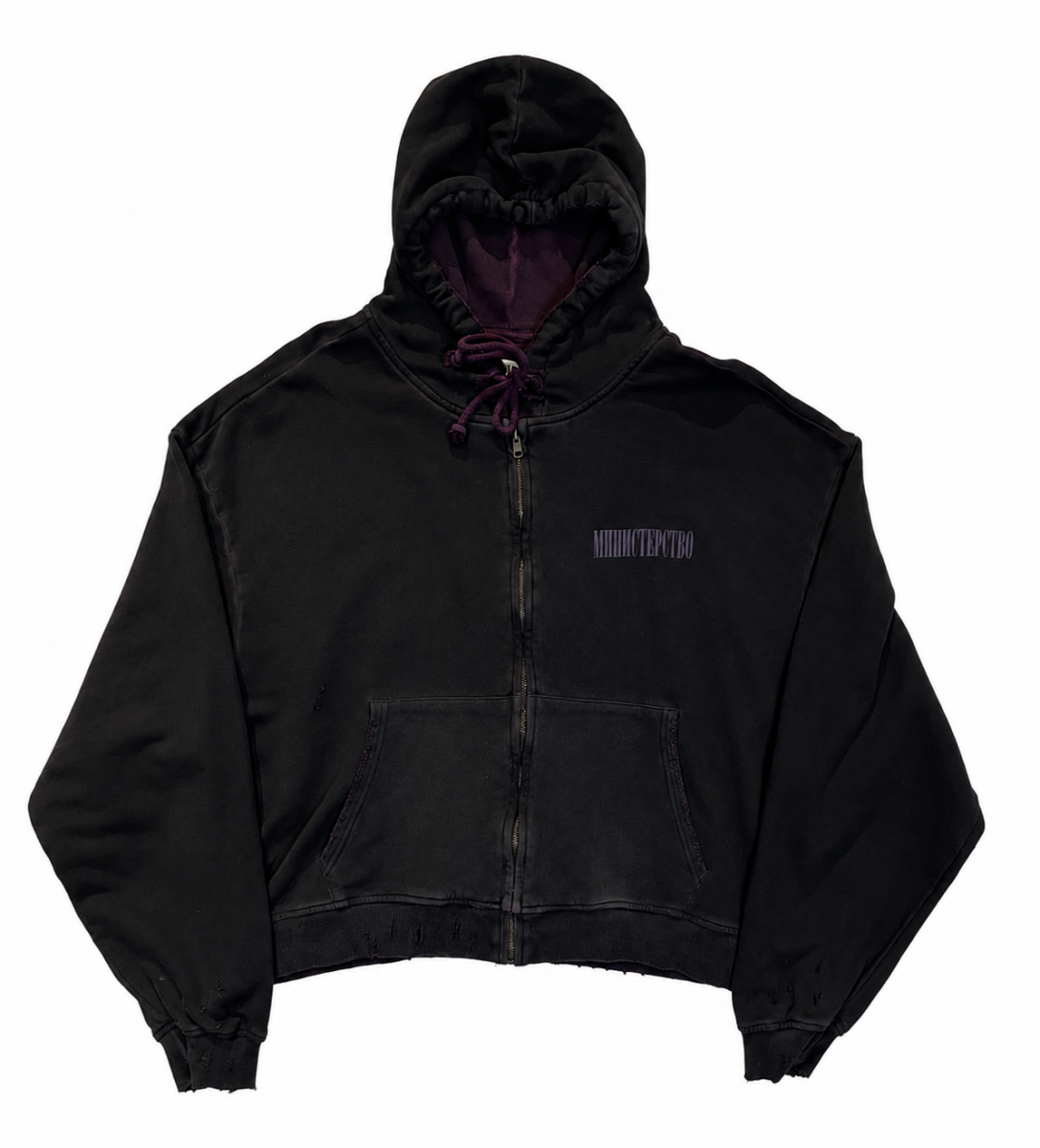 МИНИСТЕРСТВО X ECORP ZIP HOOD