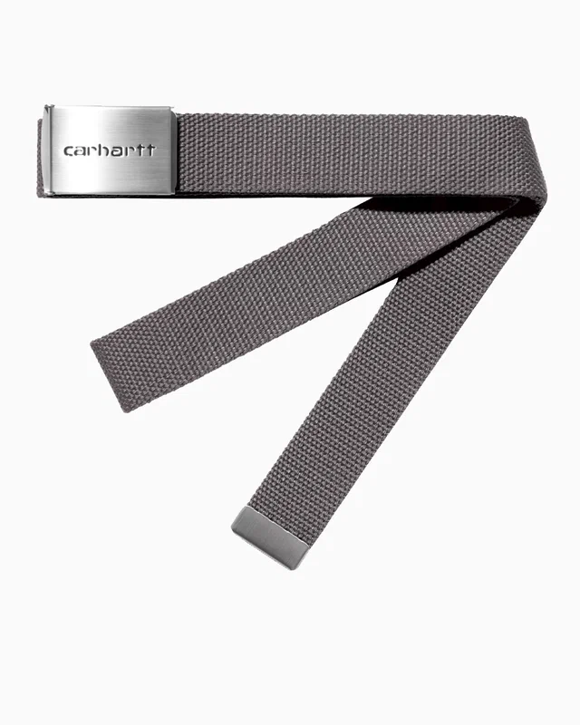 Carhartt WIP CLIP BELT CHROME 