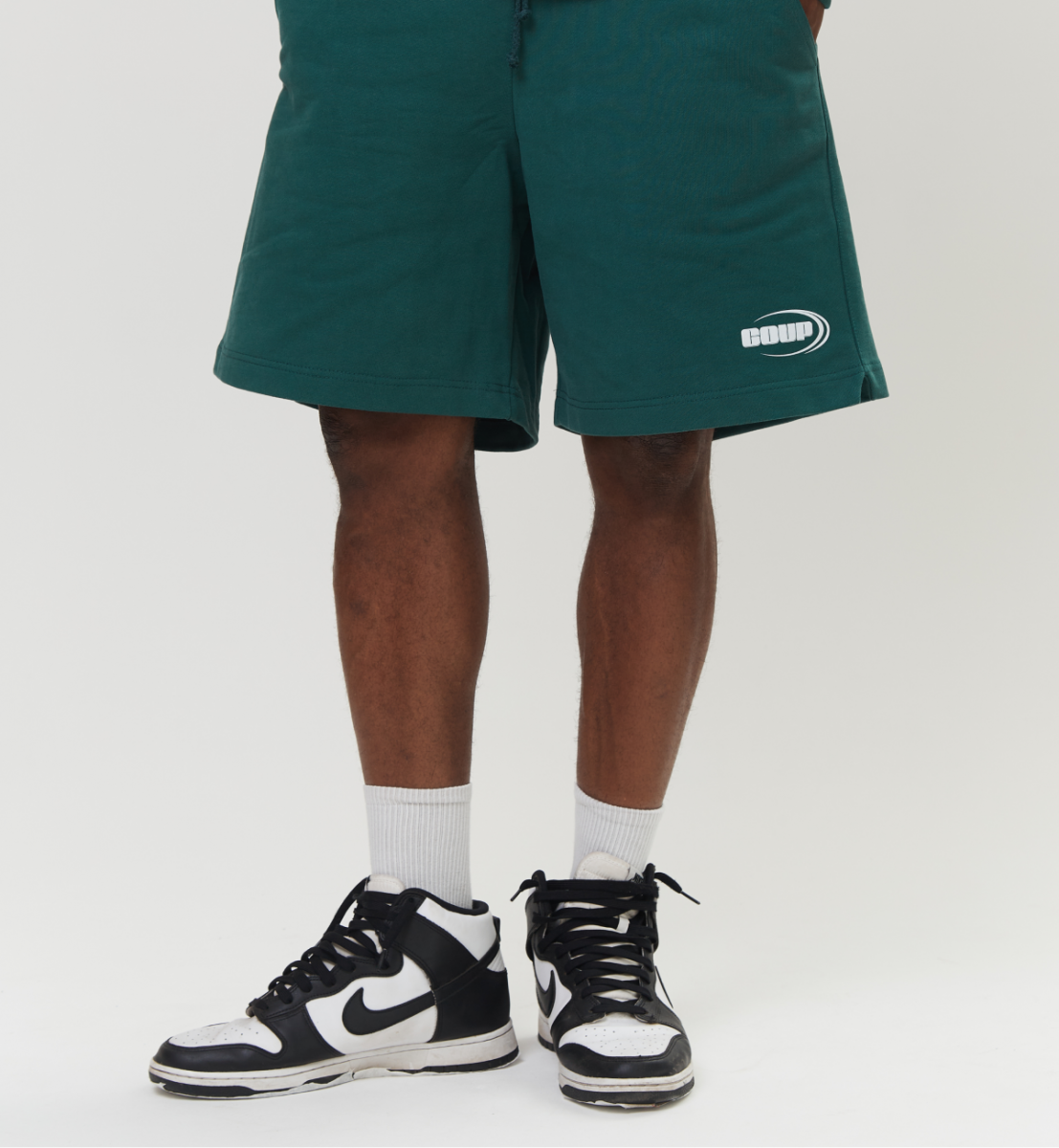 COUP BRAND SHORTS GREEN