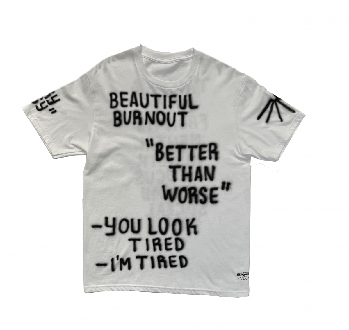 PRI3MA BEAUTIFUL BURNOUT TEE