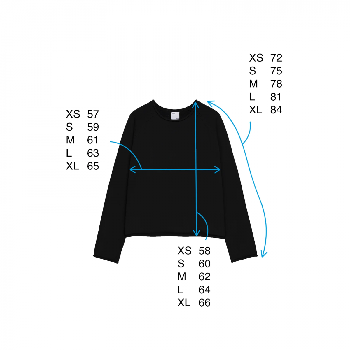 OPEN SYMBOLS RAW SWEATER